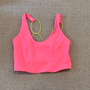 Free people Vibrant Pink Crop Top